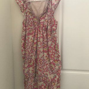 Old navy pink print summer dress